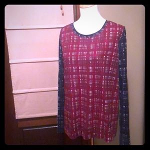 Tory Burch Plain Long Sleeve Top